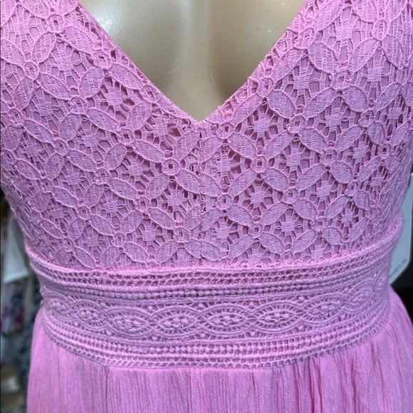 Japna Pink Maxi Dress NWT - Picture 4 of 5